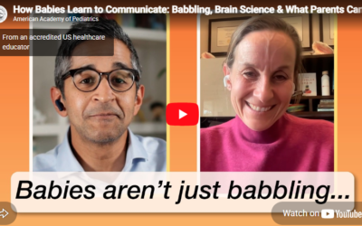 How Babies Communicate: Babbling, Brain Science & What Parents Can Do | AAP